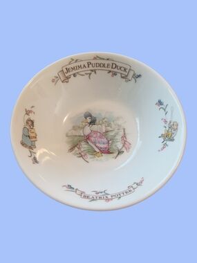 Vintage Jemima Puddle-Duck The World Of Beatrix Potter Royal Albert Bone China